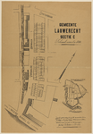 217381 Plattegrond van het terrein tussen de Hopakker en de geprojecteerde Lijsterstraat te Utrecht, met links de ...